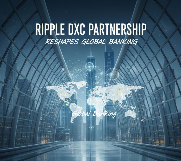 Ripple and DXC partnership reshaping global banking through blockchain infrastructure and enterprise-grade digital payment networks.