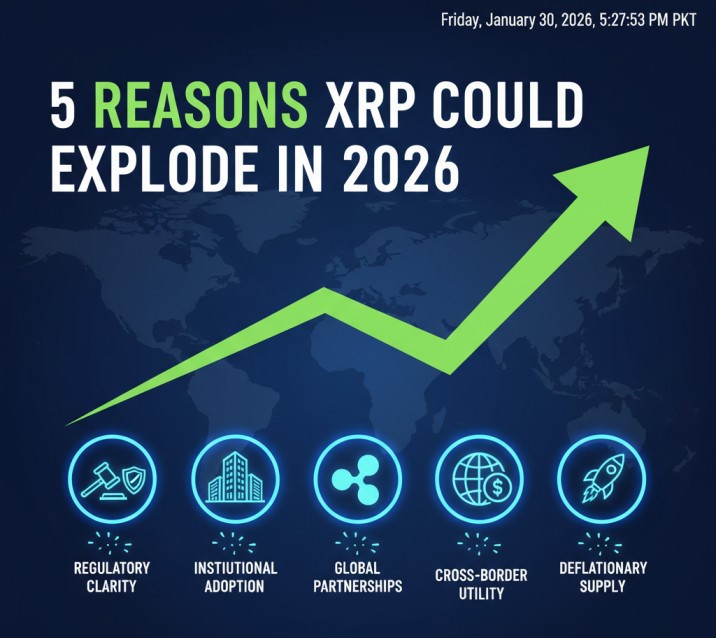 5 Reasons XRP Could Explode in 2026