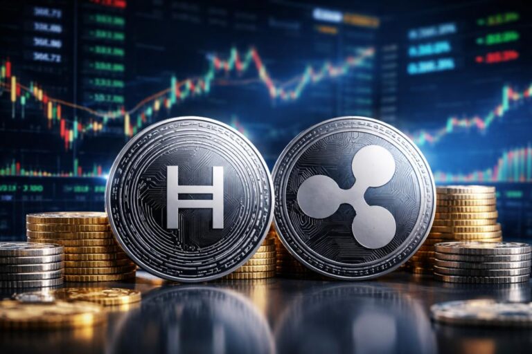 Get the latest HBAR and XRP news on institutional adoption, HBAR development rankings, and XRP Ledger utility for 2026.
