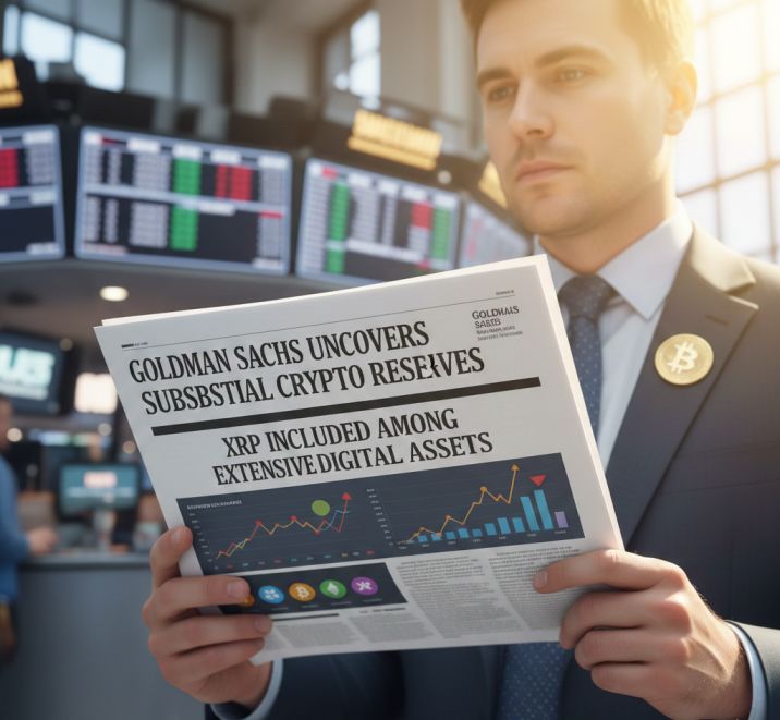 Goldman Sachs Reveals Large Crypto Holdings and XRP News