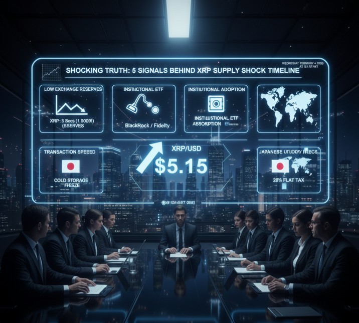 Shocking Truth: 5 Signals Behind XRP Supply Shock Timeline