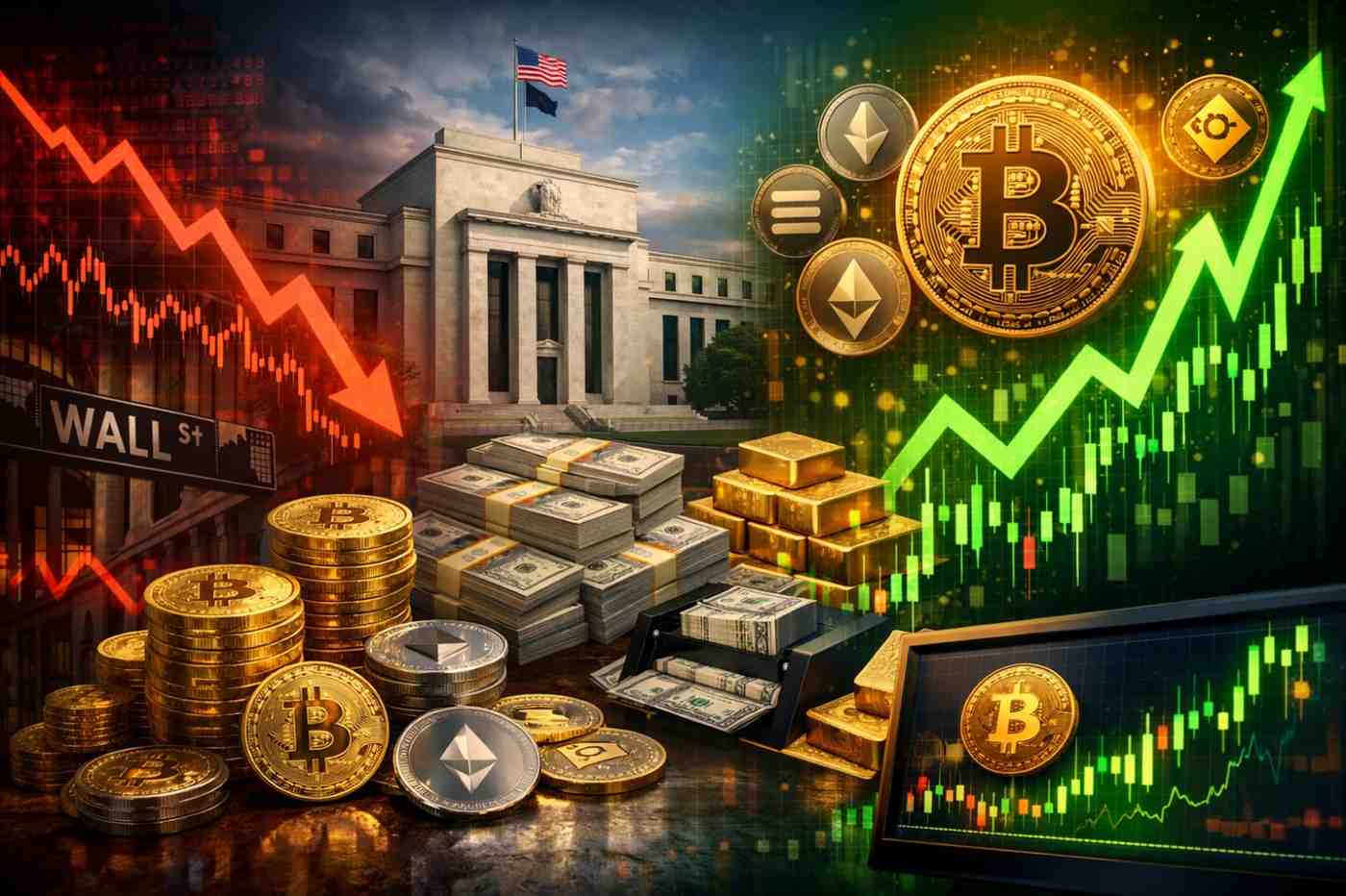 Explore how crypto markets decouple from stocks as Federal Reserve liquidity injections fuel a new digital asset super cycle.