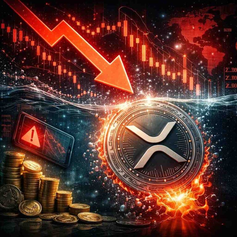 Learn why the XRP price is dropping due to stock market correlations, weak jobs data, and rising global tensions.