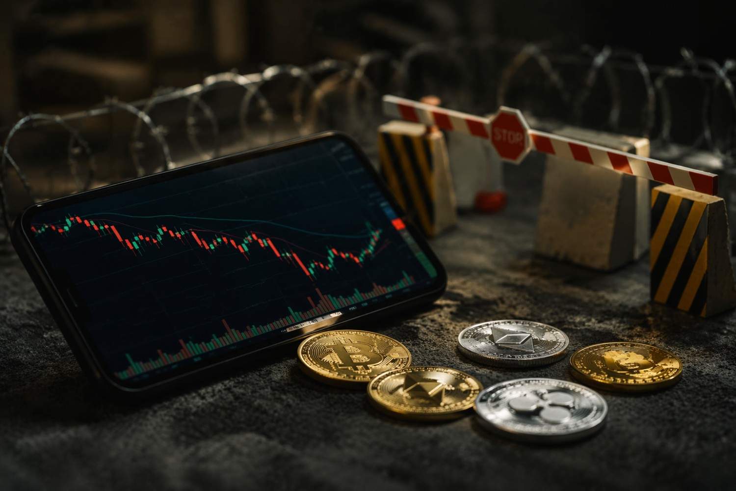 Find the latest crypto market updates on Bitcoin price gains, the US naval blockade, and the Rave DAO surge.